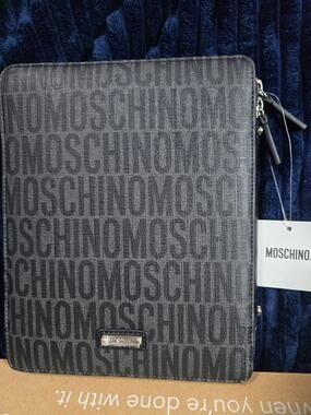 Moschino Clutch NWT tablet document holder
